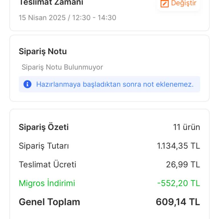 Sanal Market Siparişlerinde Stok Ve Adres Karmaşası