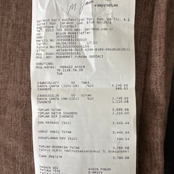 Defolu Ürün Ve Etik Olmayan Ticaret Anlayışı