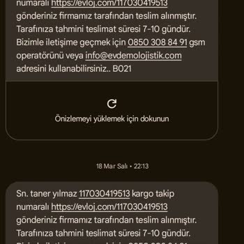 Geciken Kargo Ve İade Sürecinde Yaşanan Sorunlar