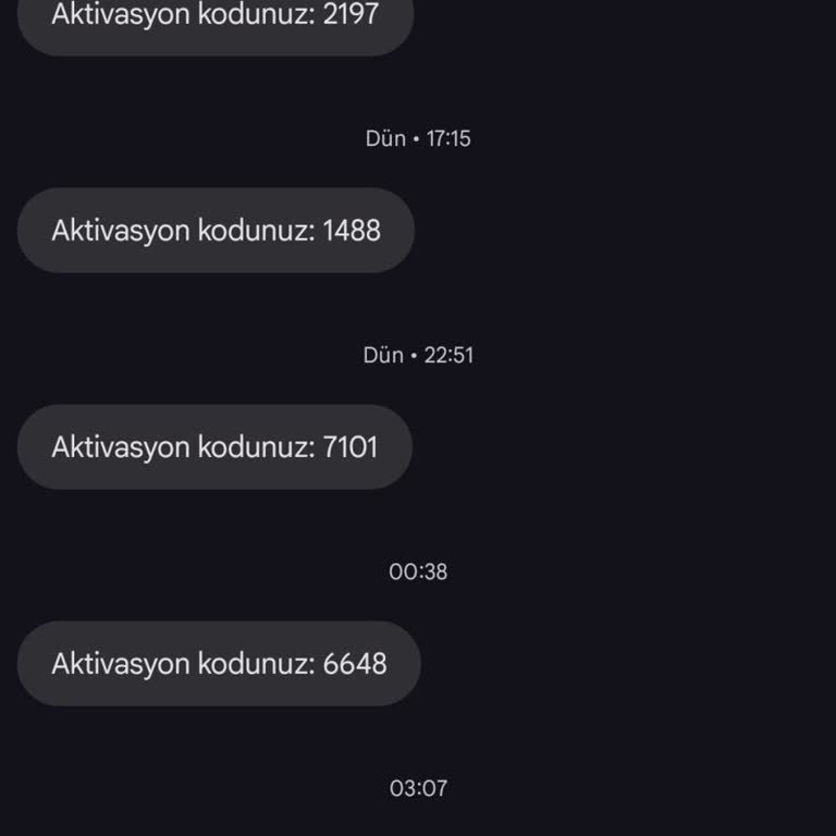Bilinmeyen Aktivasyon Kodlarıyla İlgili Güvenlik Endişesi