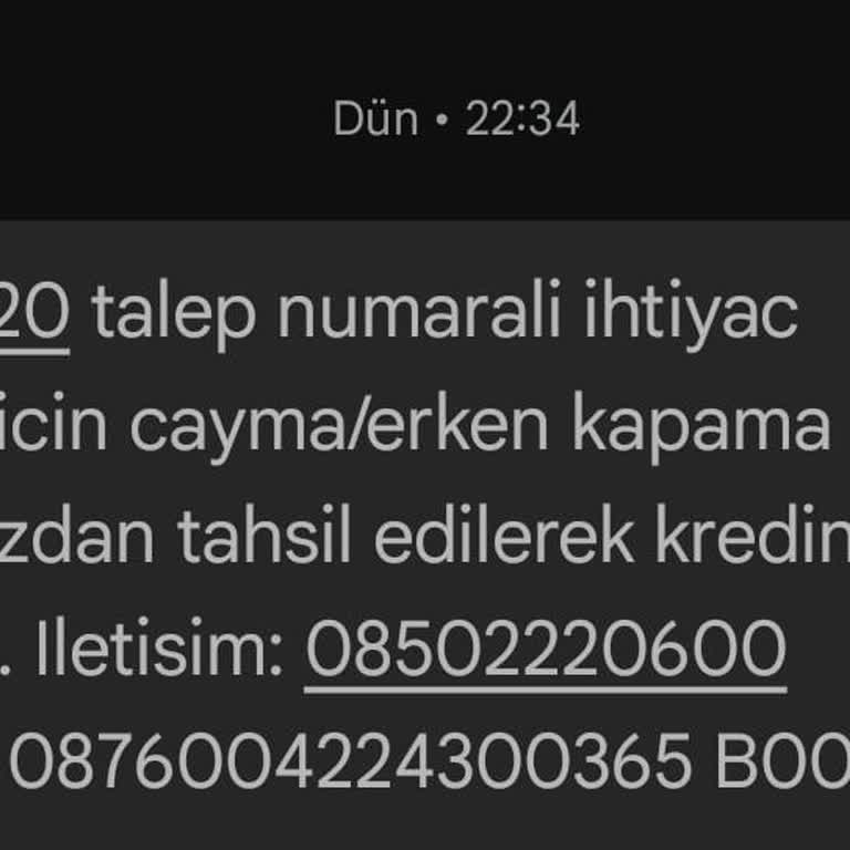 Konut Kredisi Fek Yazısı Gecikmesi