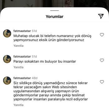 İletişim Sorunları Ve Geciken Siparişler