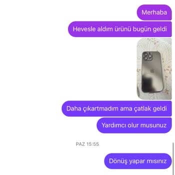 Çatlak Ürün Ve Yanıtsız İletişim Sorunu