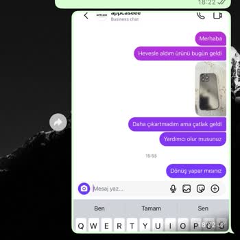 Çatlak Ürün Ve Yanıtsız İletişim Sorunu