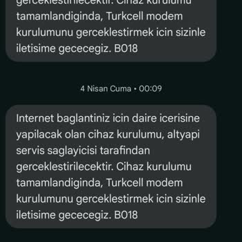 Turkcell Superonline Altyapı Kurulumu Bekleniyor