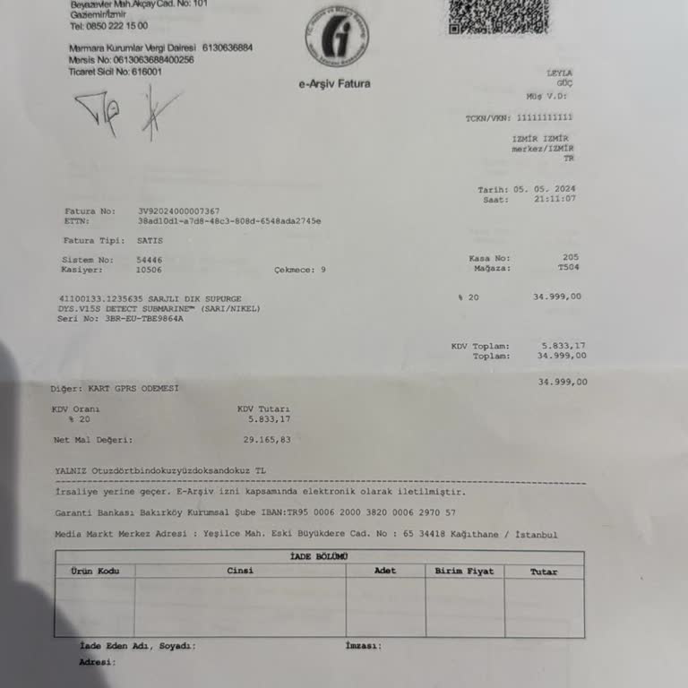 Müşteri Hizmetleri Ve Ürün Arızası: Çözüm Bekleyen Bir Yıl