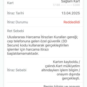 3D Secure İşlemlerinde Güvenlik Sorunu Ve Mağduriyet