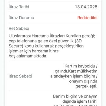 3D Secure İşlemlerinde Güvenlik Sorunu Ve Mağduriyet