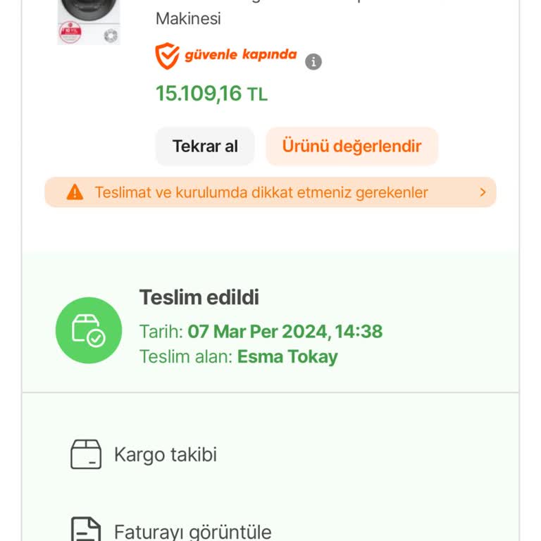 Hoover Kurutma Makinesi Su Tankı Sorunu