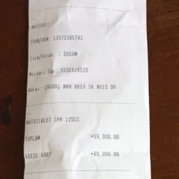 Satın Aldığım Motosiklet Teslim Edilmedi!