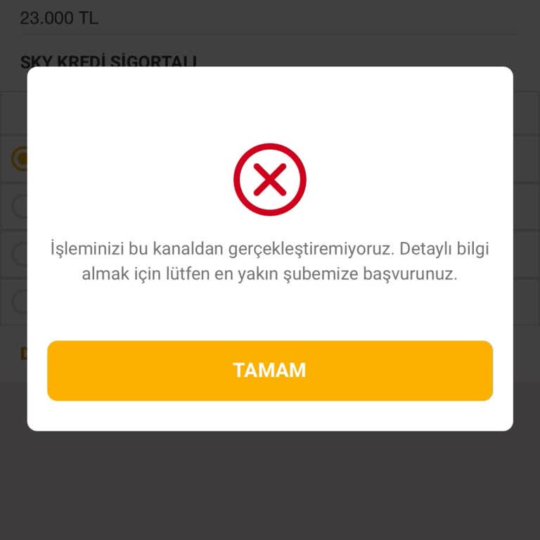 Sky Limit Kullanılamıyor, Banka Çözüm Sunmuyor