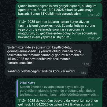 Sim Kart Teslimatında Türk Telekom'un Sorumsuzluğu