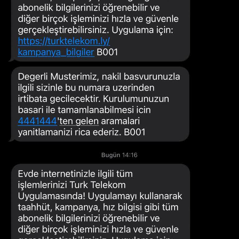 Türk Telekom'da Nakil Talebi Mağduriyeti