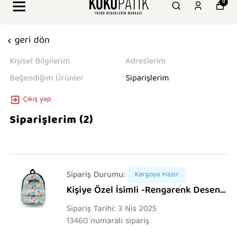 Siparişim 12 Gündür Kargoya Verilmedi