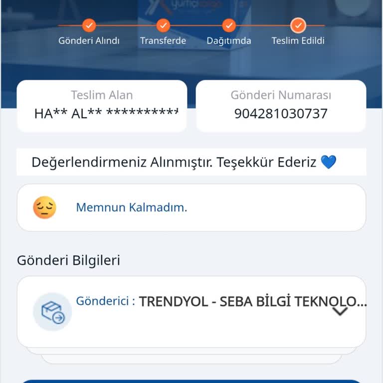 Yanlış Teslimat: Trendyol Siparişim Başkasına Verilmiş!