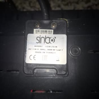 Sinbo Tost Makinesi Plakaları Soyulma Sorunu