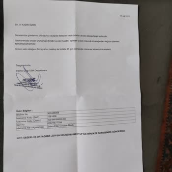 Garanti Sürecinde Müşteri Mağduriyeti: Jabra Elite 4 Active Sorunu