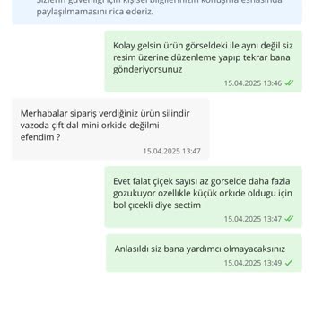 Yanlış Ürün Ve Etkisiz Çözümle Mağduriyet