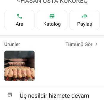 Bozuk Kokoreç Ve Kötü Hizmet Deneyimi