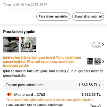 Para İadem Nerede?