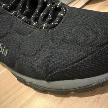 Columbia Firecamp Remesh Schuh zeigt nach kurzer Zeit deutliche Mängel