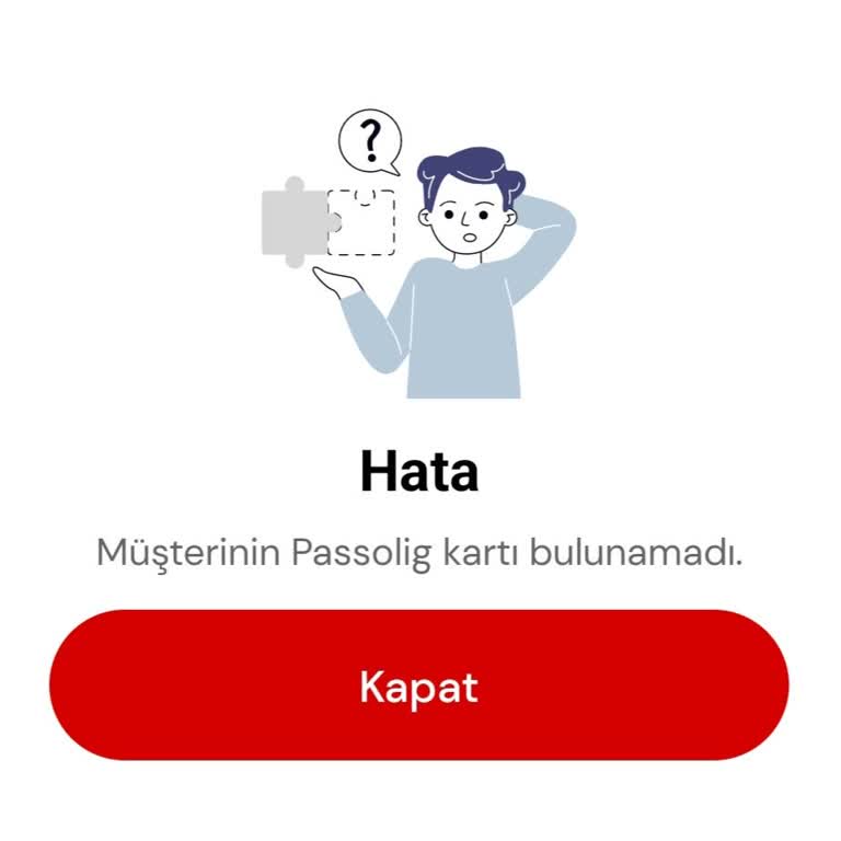 E-Bilet Süresi Uzatımında Karşılaşılan Sorun