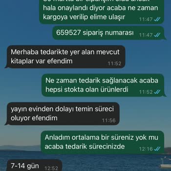 Kitap Siparişim 16 Gündür Gelmedi Sabır Taşıyor