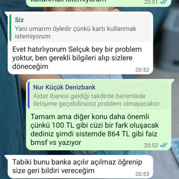 Denizbank'ın Faizsiz Kredi Vaadi Mağduriyeti