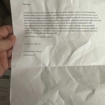 Yanlış Ürün Ve Yetersiz Müşteri Hizmeti: Boyner Ve Skechers Hayal Kırıklığı