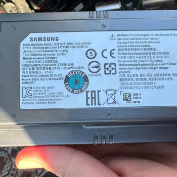 I Received the Wrong Battery and Dustbin for My Samsung Jet VS9000 After Service