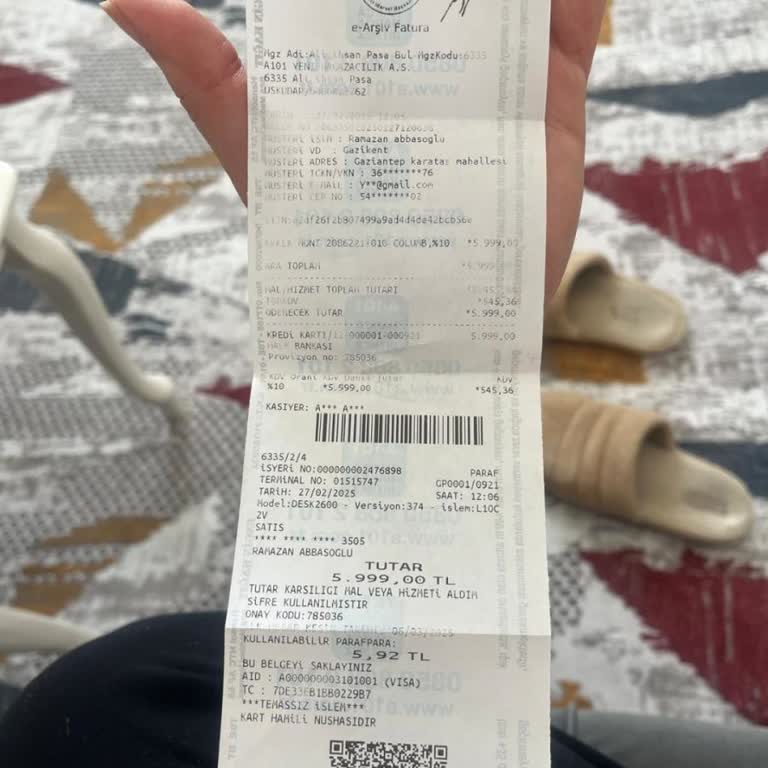 A101 Mağazasından Aldığım Ürün Teslim Edilmedi Ve Ücret İadesi Yapılmadı