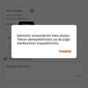 Migros Uygulamasında İndirim Kuponu Kullanım Sorunu