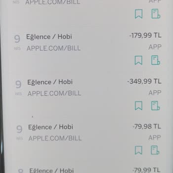Apple Üzerinden Habersiz Para Çekimi Mağduriyeti