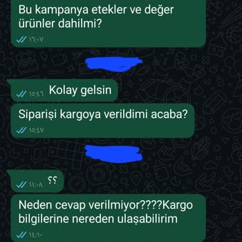Sipariş Sonrası Sessizlik: Ne Kargo Var Ne İade!