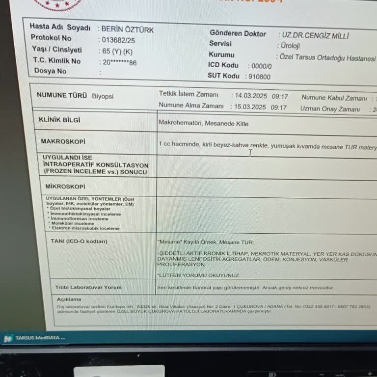 Hastanede Fatura Ve Evrak Sorunu