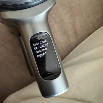 I Got a Vacuum Cleaner Fan Issue Error on My Roborock H7