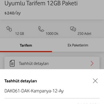 Yanlış Taahhüt Ve Tarife Sorunu: Vodafone'dan Beklenmeyen Hata