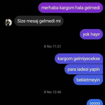 Yanlış Ürün Gönderimi Ve İletişim Eksikliği Sorunu