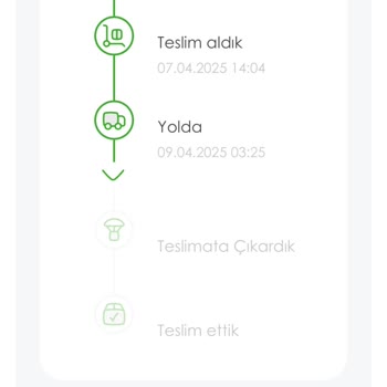 Kargo Hareketi Olmayan Zara Ürünü İçin Çözüm Yok