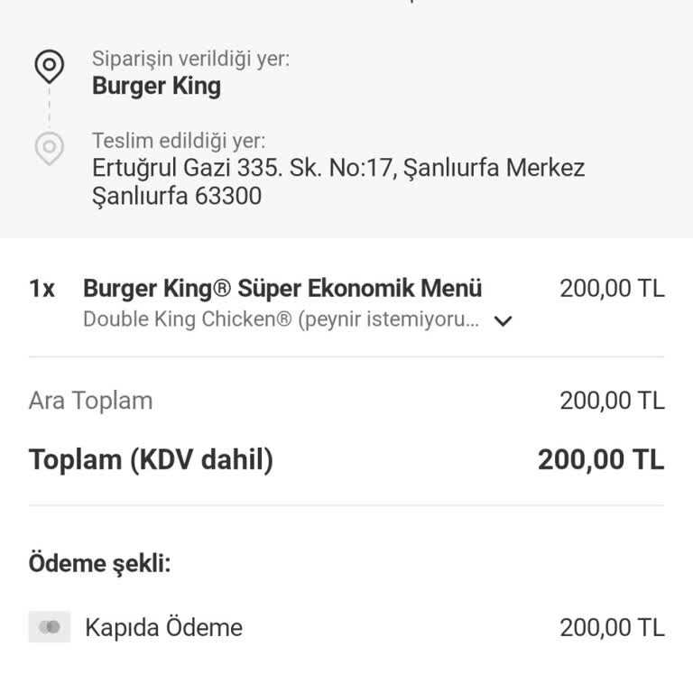 Beklenmedik Sipariş İptali Ve Aç Kalan Müşteri