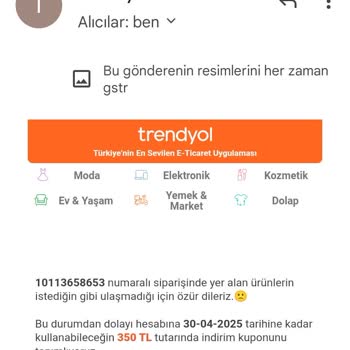 Yanlış Ürün Ve İade Sorunu: Sinbo Siparişimde Hayal Kırıklığı