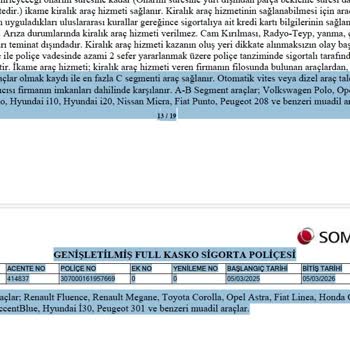 Geniş Araç Talebime Yanıt Alamadım