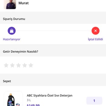 Getir'in İade Sürecindeki Gecikme Ve Müşteri Hizmetleri Sorunu