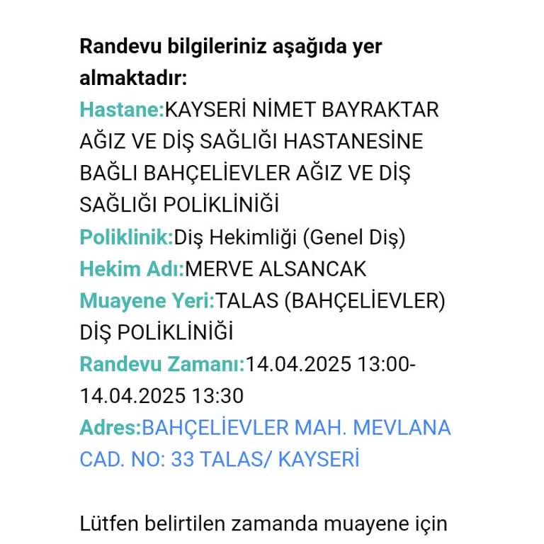 Randevu Saati Mağduriyeti: Diş Ağrısıyla Bekletiliyorum