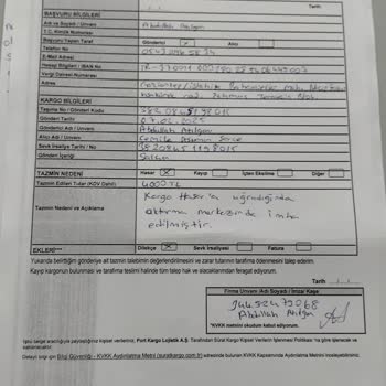 Kargoda Patlayan Salçalar Ve Reddedilen Mağduriyet
