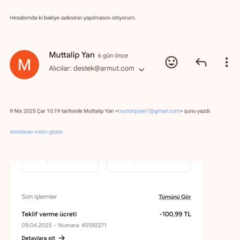 Hesabım Askıya Alındı, Param Ortada Kaldı