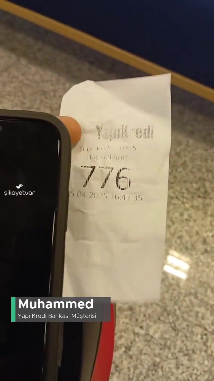 Yapı Kredi Bankası E-5 Beylikdüzü Şubede Bekleme Süresi! videonun kapak resmi