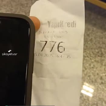 Yapı Kredi Bankası E-5 Beylikdüzü Şubede Bekleme Süresi!