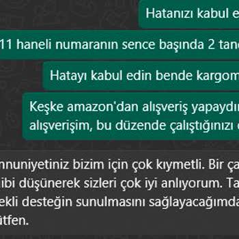 Yanlış İletişim Bilgileri Ve Yetersiz Müşteri Hizmeti Nedeniyle Teslim Edilemeyen Ürün