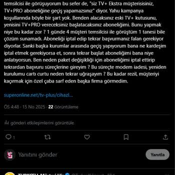 Müşteri Hizmetlerinde Çözüm Bulamama Ve Kampanya Koşullarının Tutarsızlığı